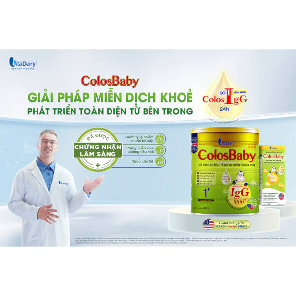 Sữa ColosBaby Gold 1+ (1 – 2 tuổi)