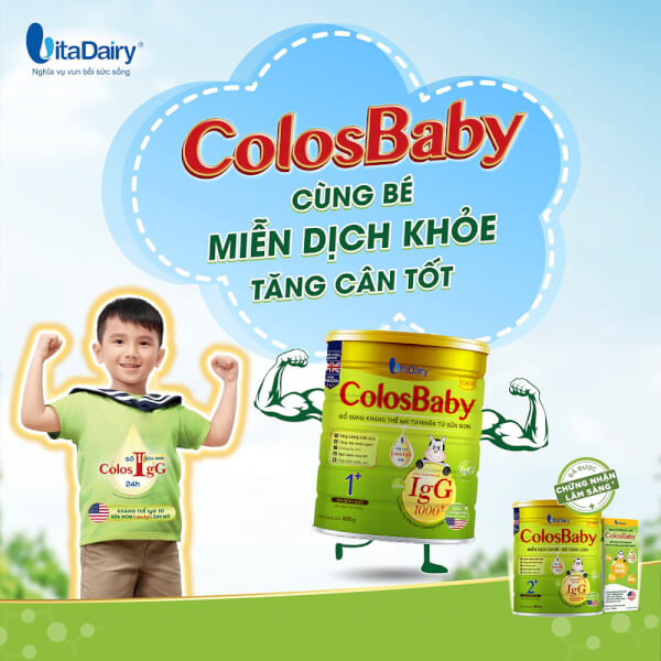Sữa ColosBaby Gold 1+ (1 – 2 tuổi)