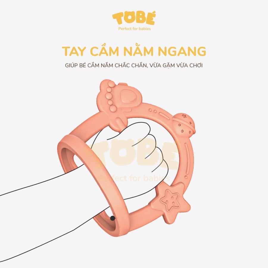 Ngậm nướu sillicone Tobé