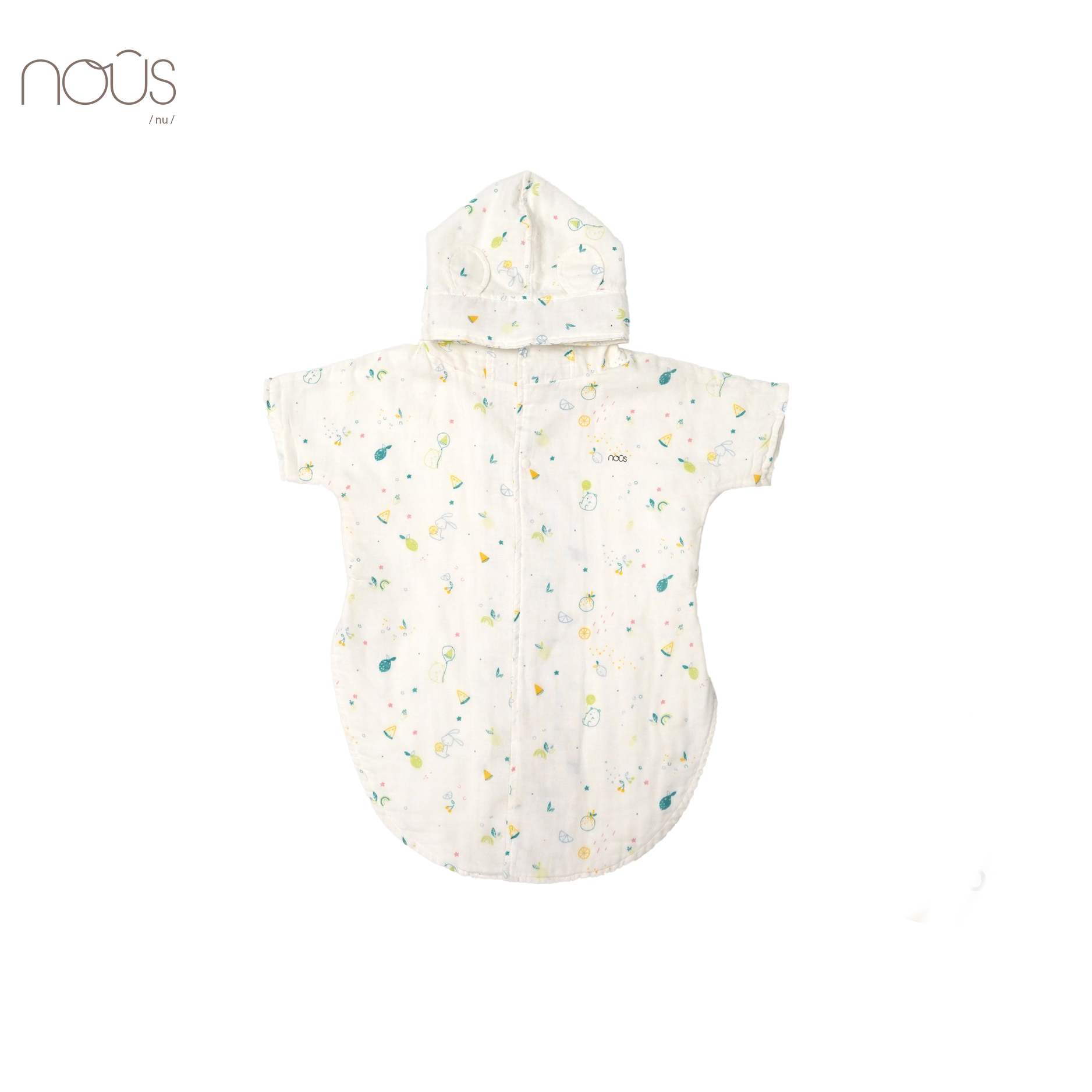 Áo choàng tắm baby hình gấu