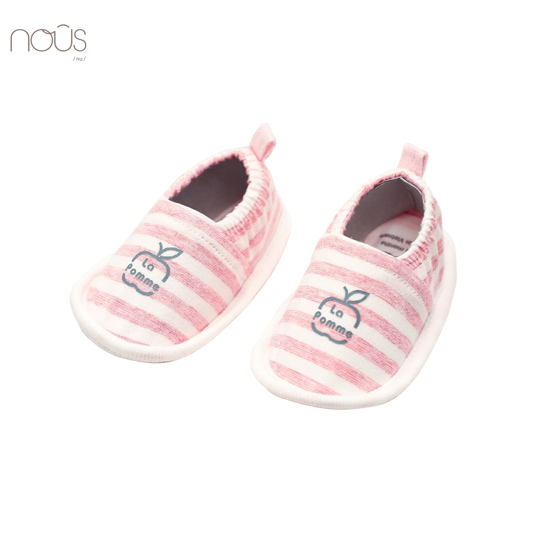 Giày vải sơ sinh La Pomme Booties