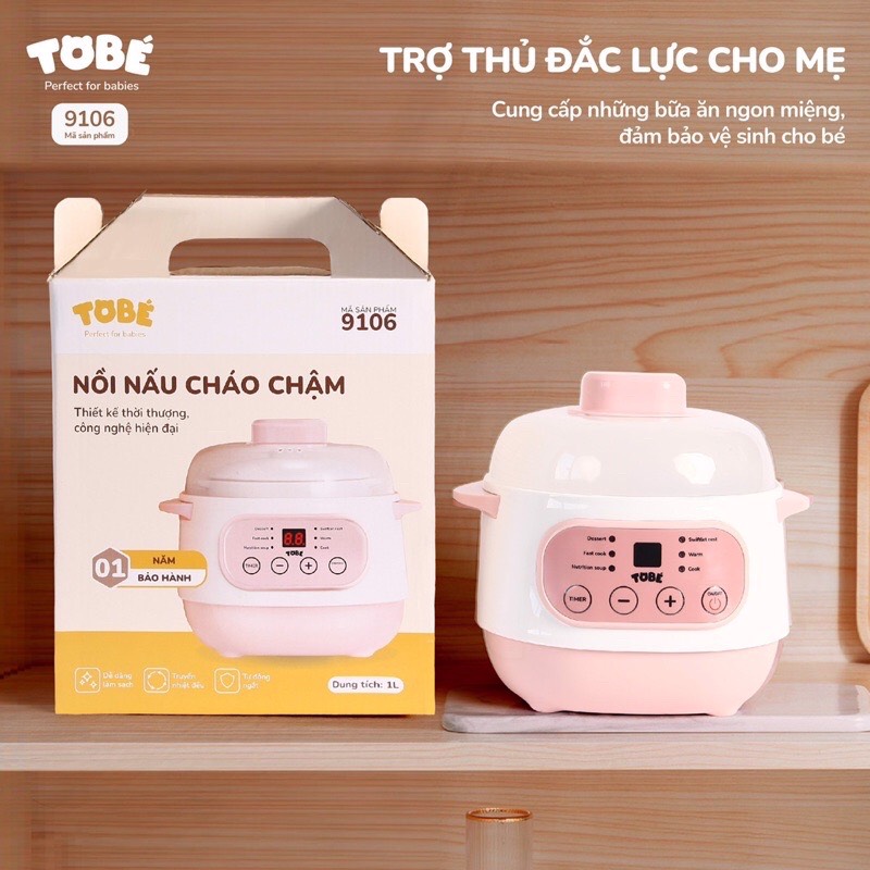 Nồi nấu cháo chậm Tobé