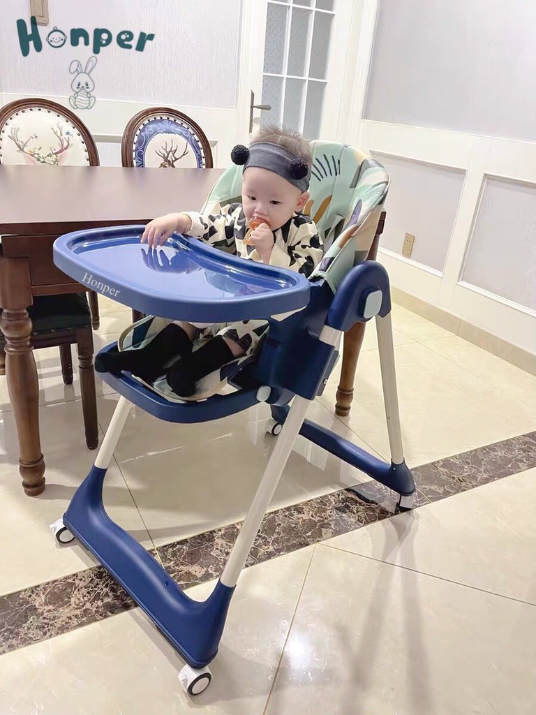 Ghế ăn dặm điều chỉnh độ cao Honper HP214