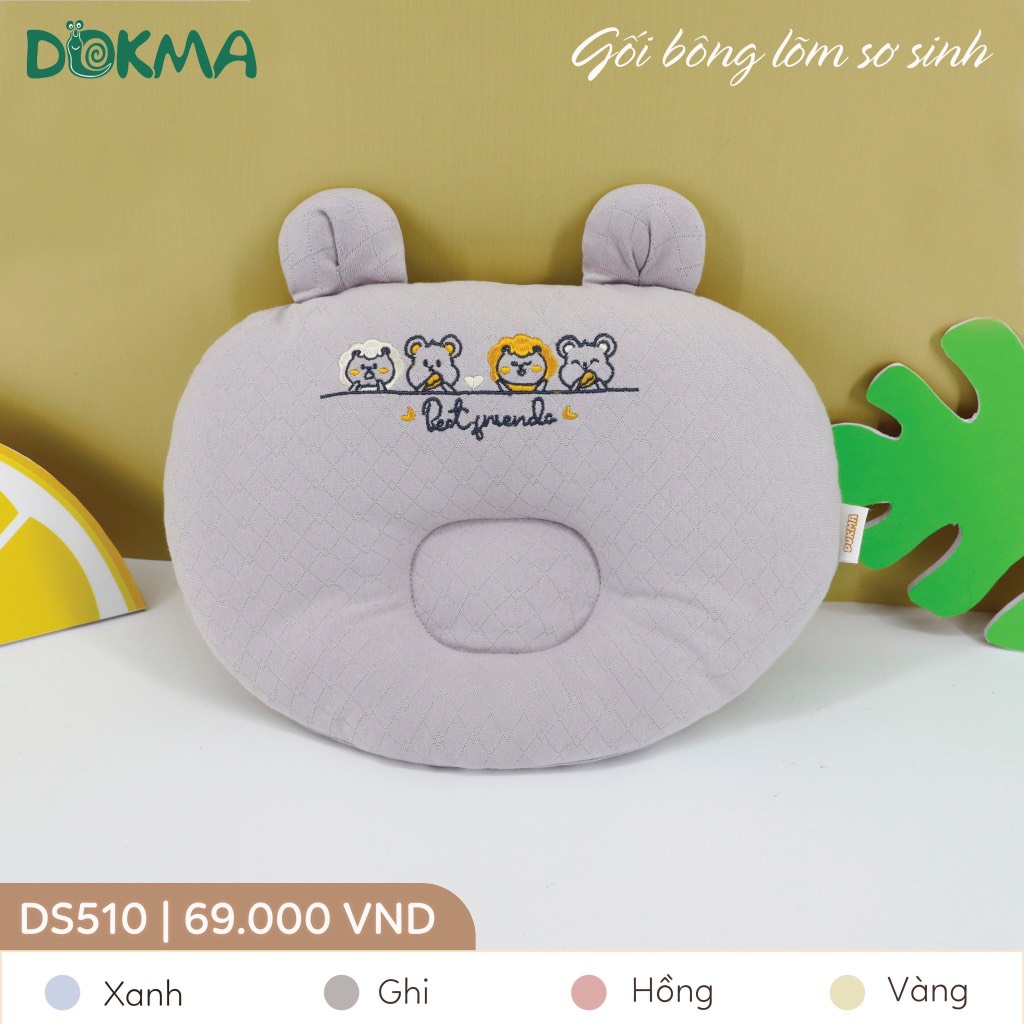 Gối bông lõm Dokma - DS510