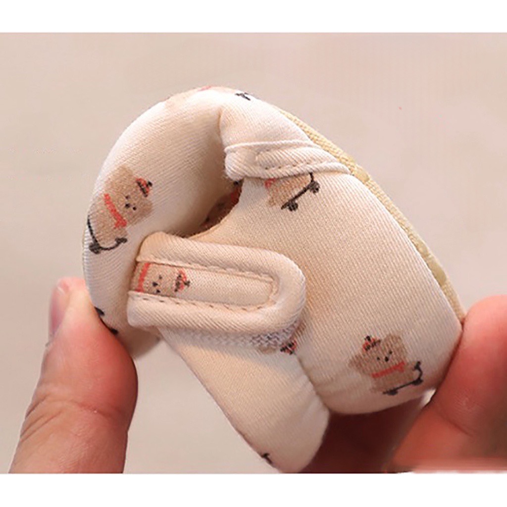 Giày cotton êm mềm phong cách Hàn Quốc