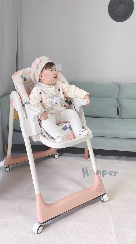 Ghế ăn dặm điều chỉnh độ cao Honper HP214