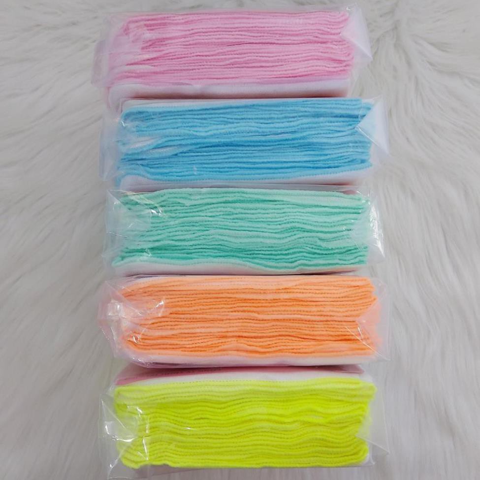 Set 10 khăn sữa xô 3 lớp Aiko nhỏ (27x25cm)