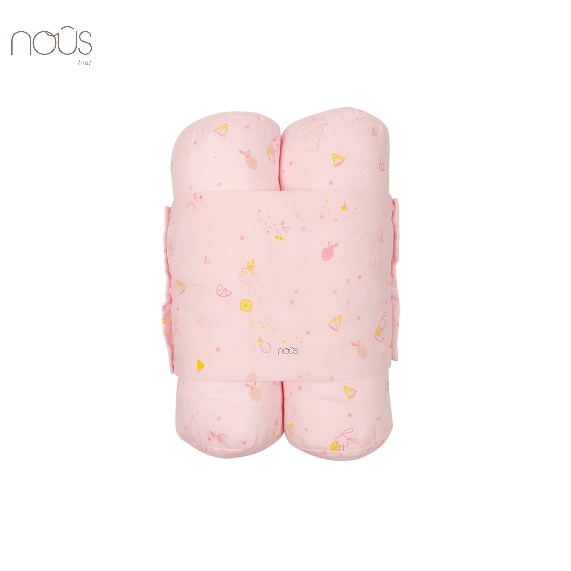 Gối chặn hồng hình hoa quả