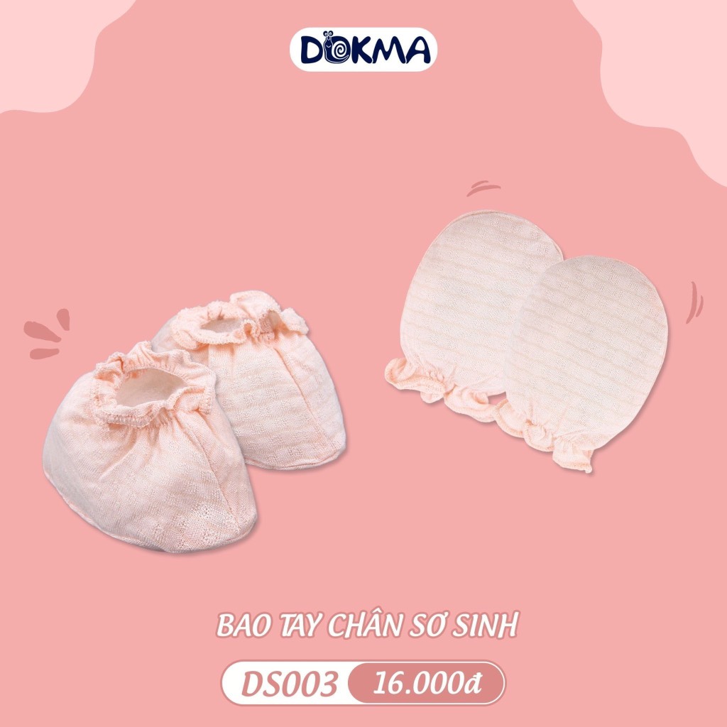 Set bao tay bao chân chun Dokma - DS003