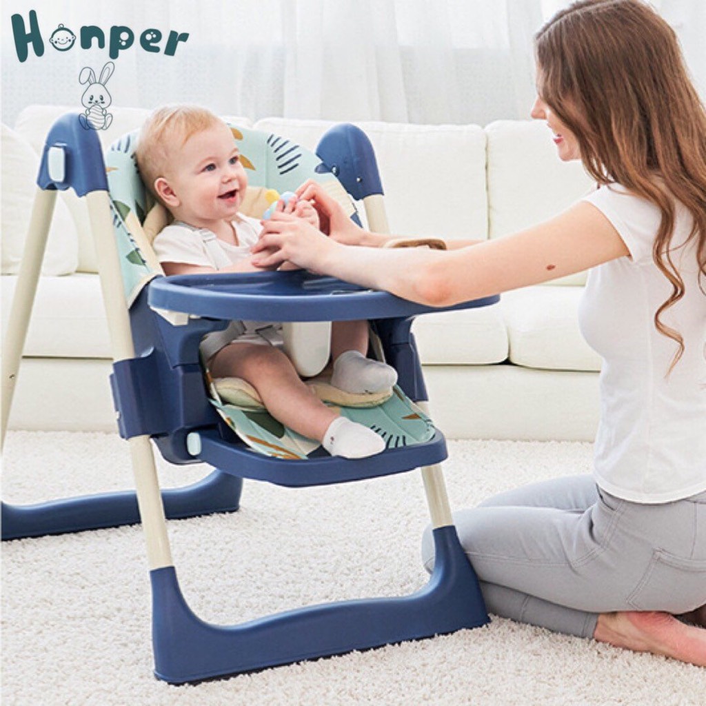 Ghế ăn dặm điều chỉnh độ cao Honper HP214