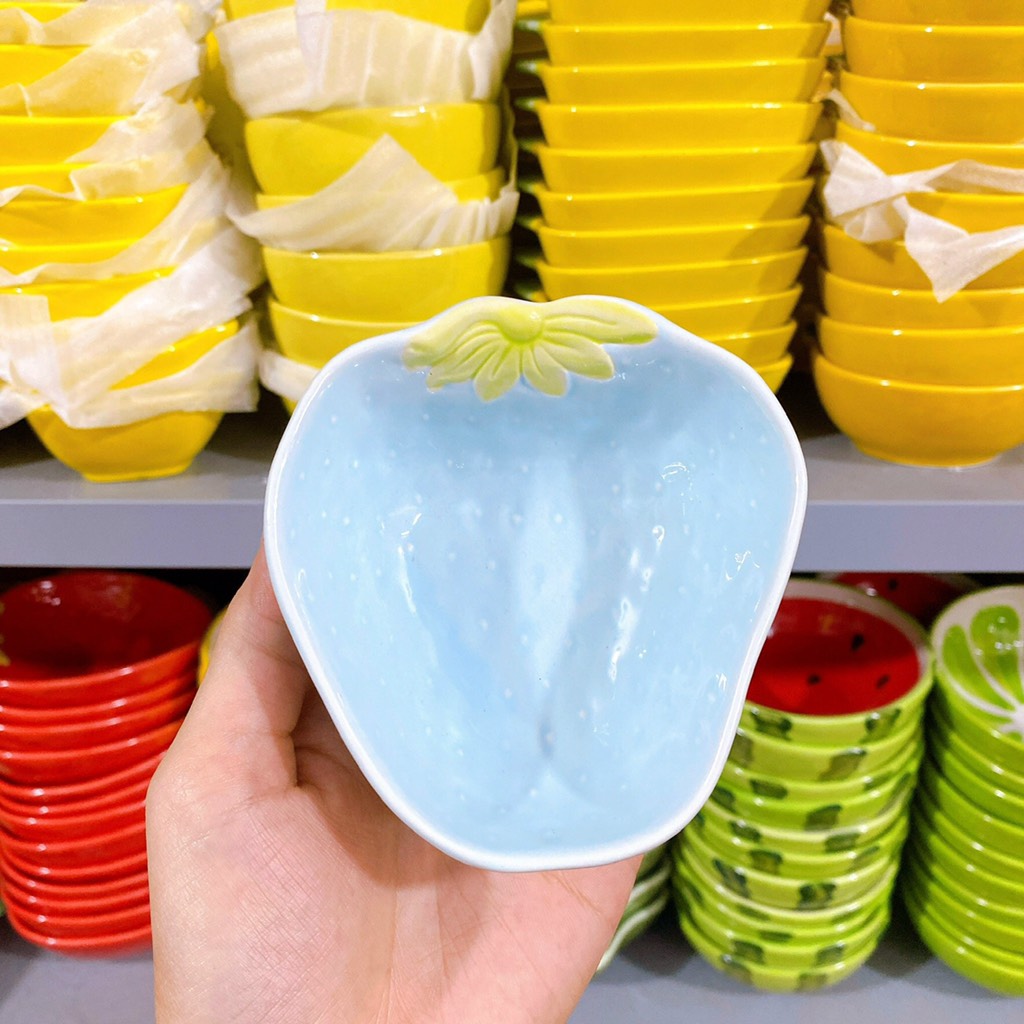 Chén sứ ăn dặm cho bé hình trái cây nhỏ