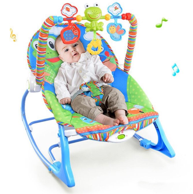 Ghế rung tự động bập bênh phát nhạc Rocker