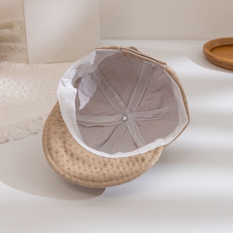 Mũ lưỡi trai kẻ viền cho bé