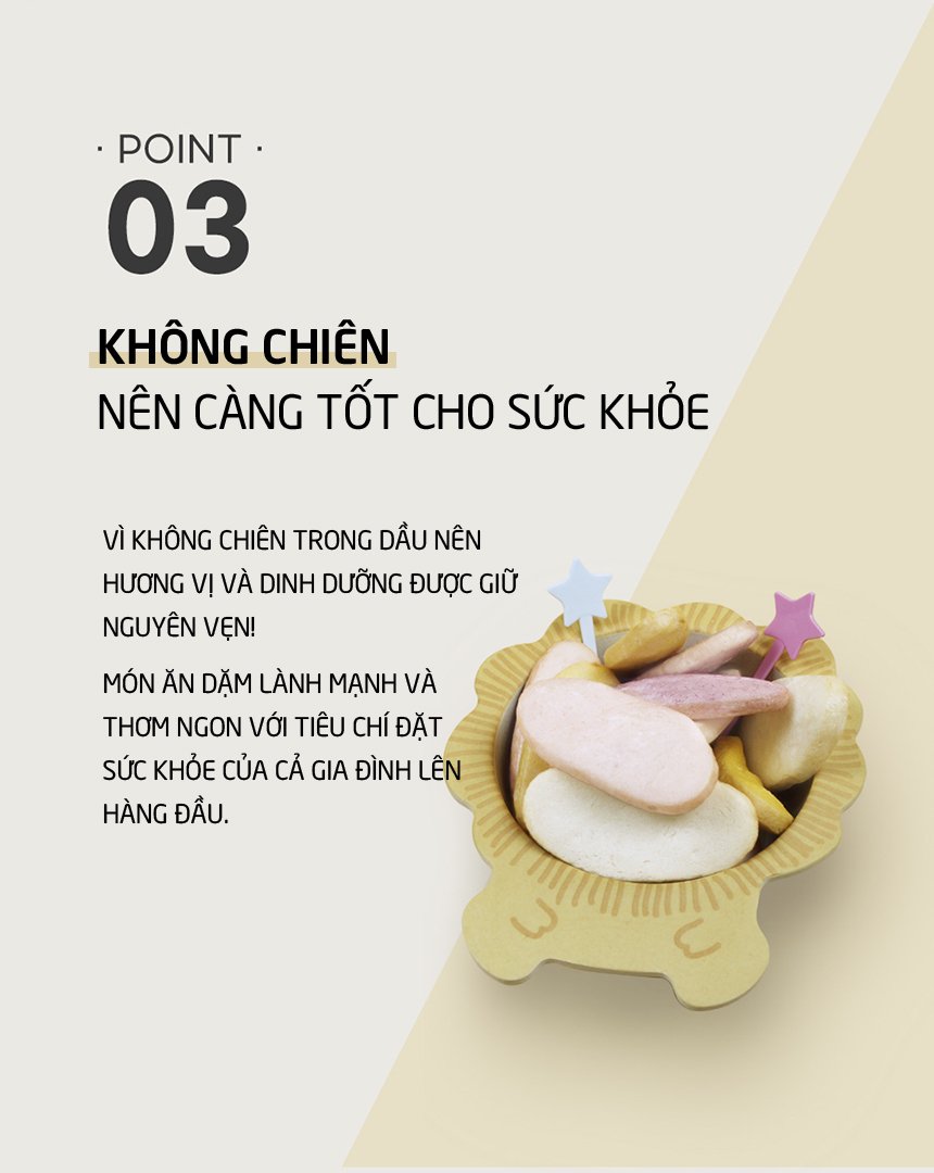 Bánh gạo hữu cơ Mom's Choice Hàn Quốc dạng dẹt (25g) - Từ 7 tháng