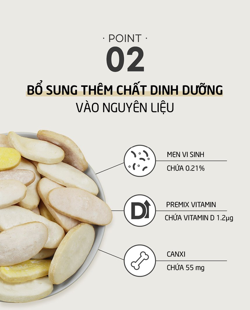 Bánh gạo hữu cơ Mom's Choice Hàn Quốc dạng dẹt (25g) - Từ 7 tháng