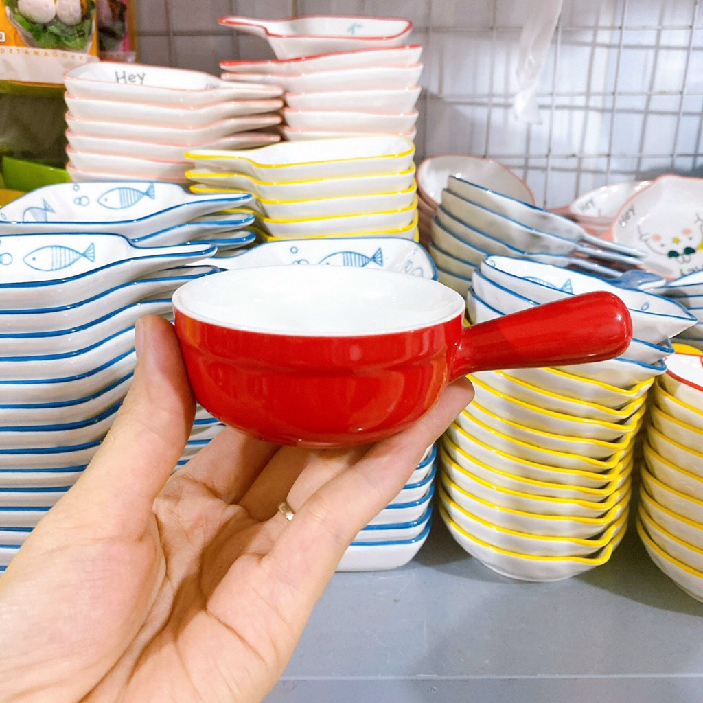 Gáo sứ trơn ăn dặm cho bé