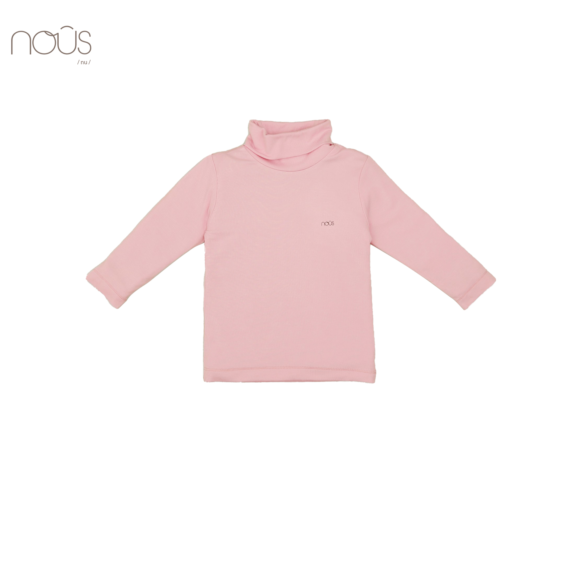 Áo cổ lọ 5cm hồng tím