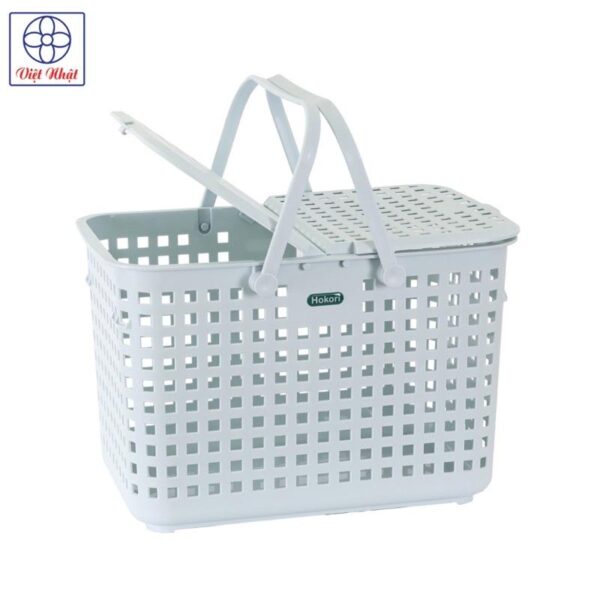 Giỏ đi sinh có nắp Hokori (45x30x30cm)