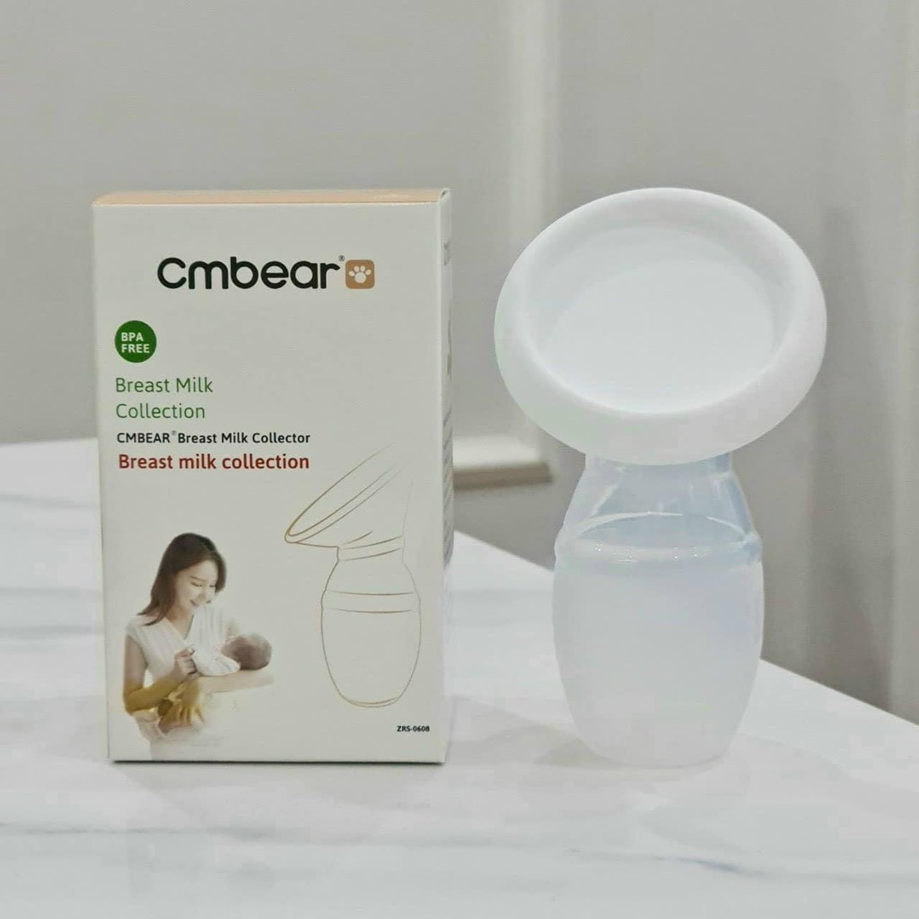 Cốc hứng sữa silicone CMBear