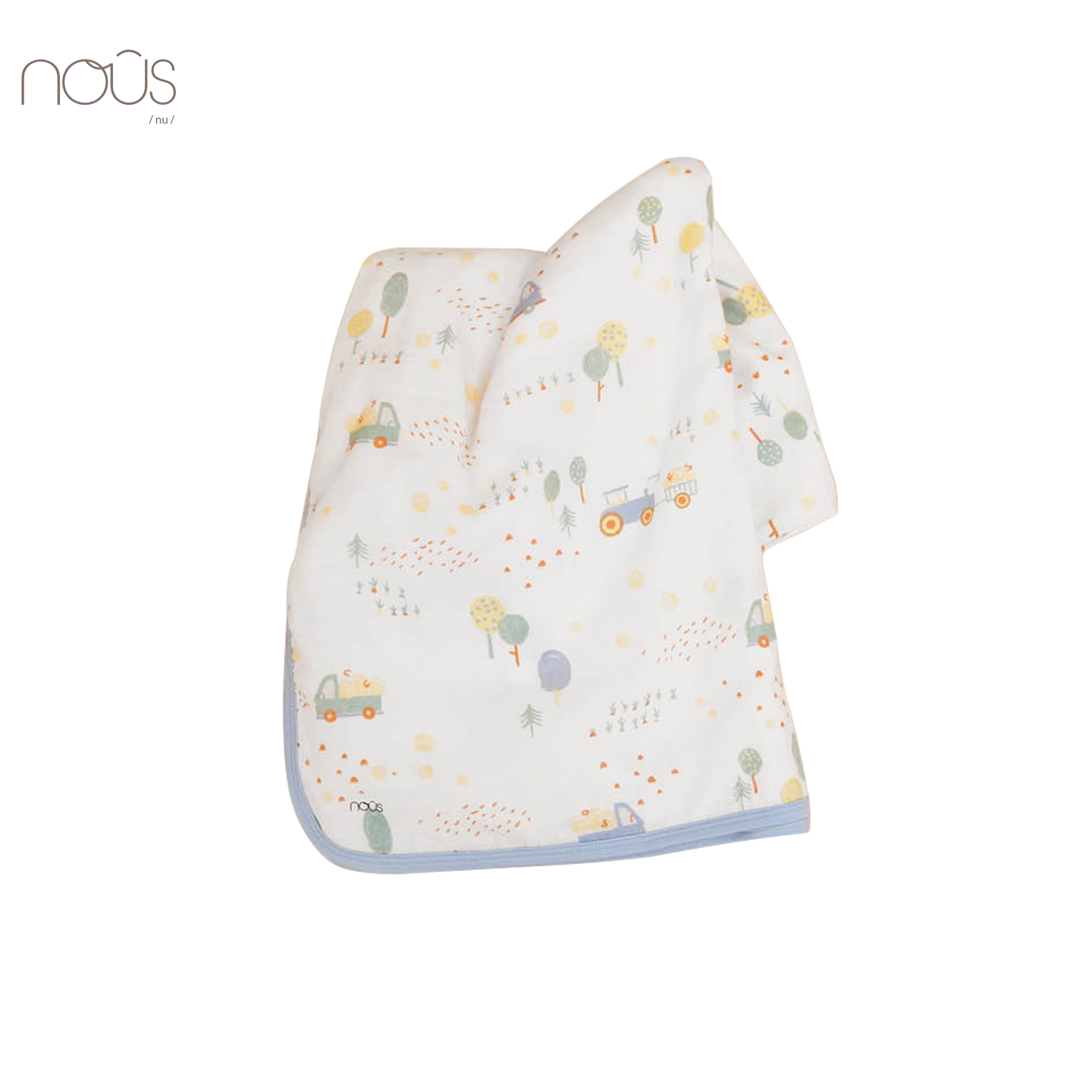 Khăn 1 lớp cotton hoạ tiết nông trại