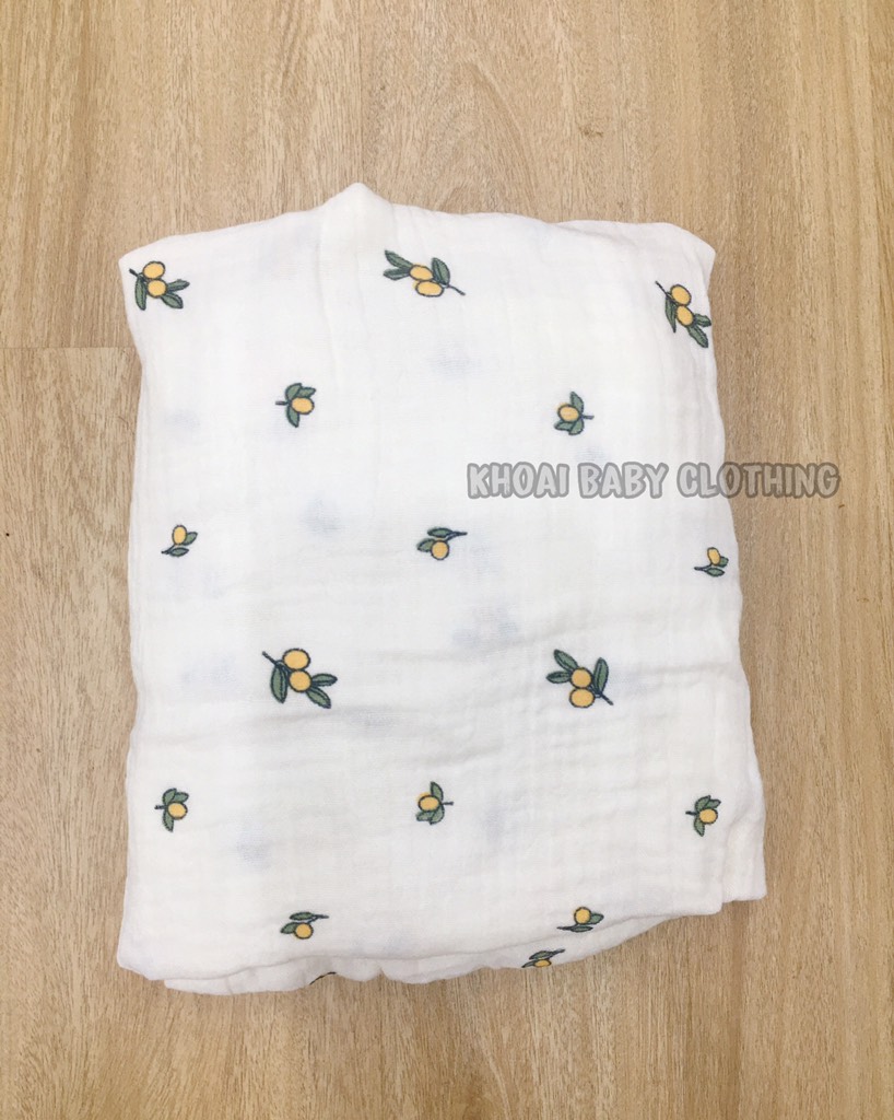 Khăn choàng che cho bé đi ra ngoài