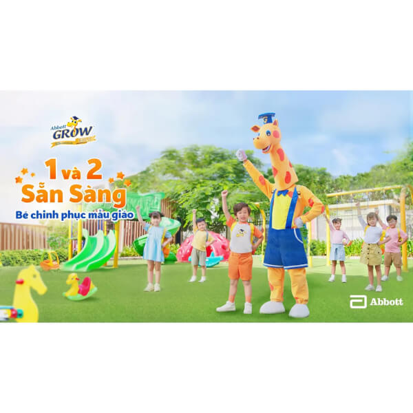 Sữa Abbott Grow 1+ (1-2 tuổi) - 900g