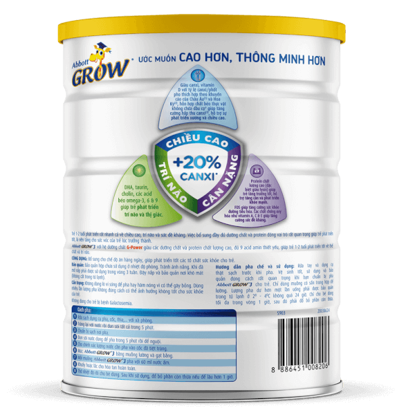 Sữa Abbott Grow 1 (0-6 tháng)