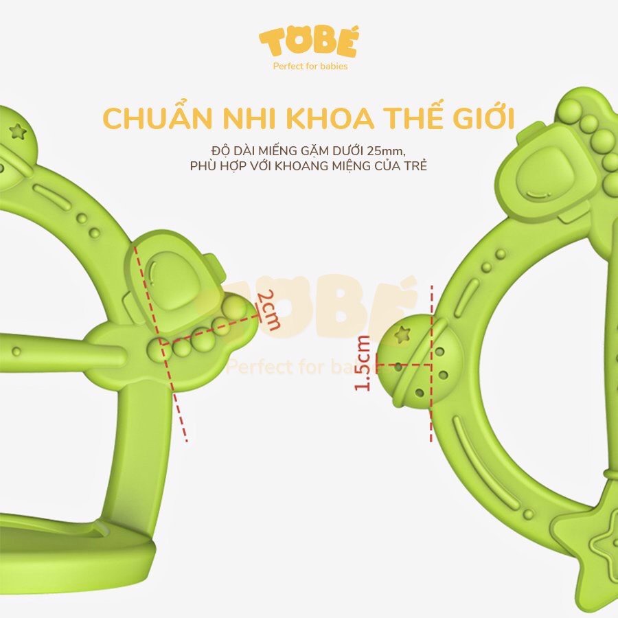 Ngậm nướu sillicone Tobé