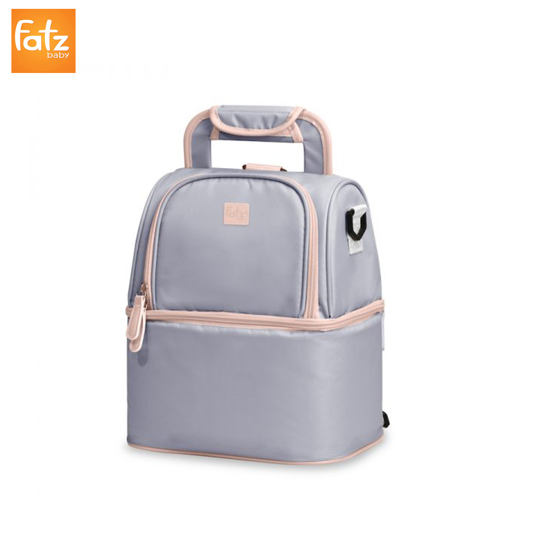 Ba lô bỉm sữa kết hợp túi bảo quản bình sữa Fatz Baby Pumpfit