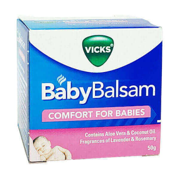 Dầu bôi ấm ngực Vicks Baby Balsam Úc (trẻ từ 3 tháng tuổi)
