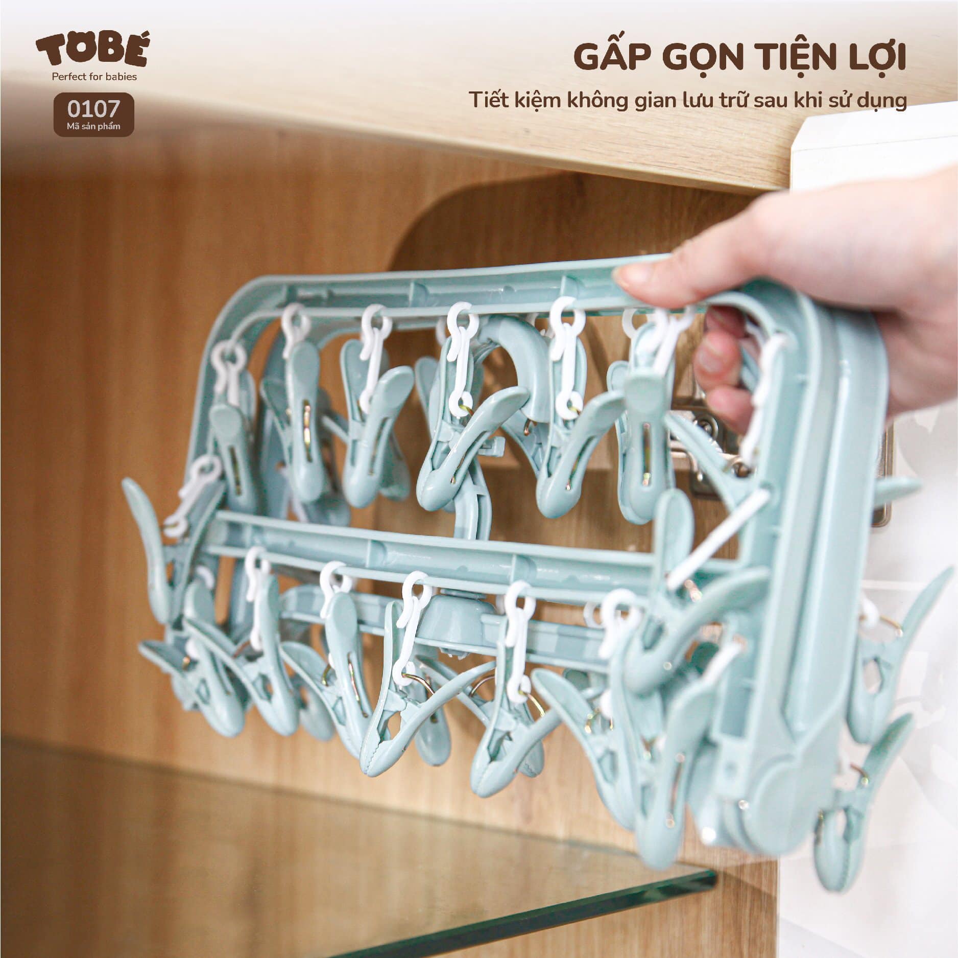 Móc chùm đa năng Tobé - 32 móc treo