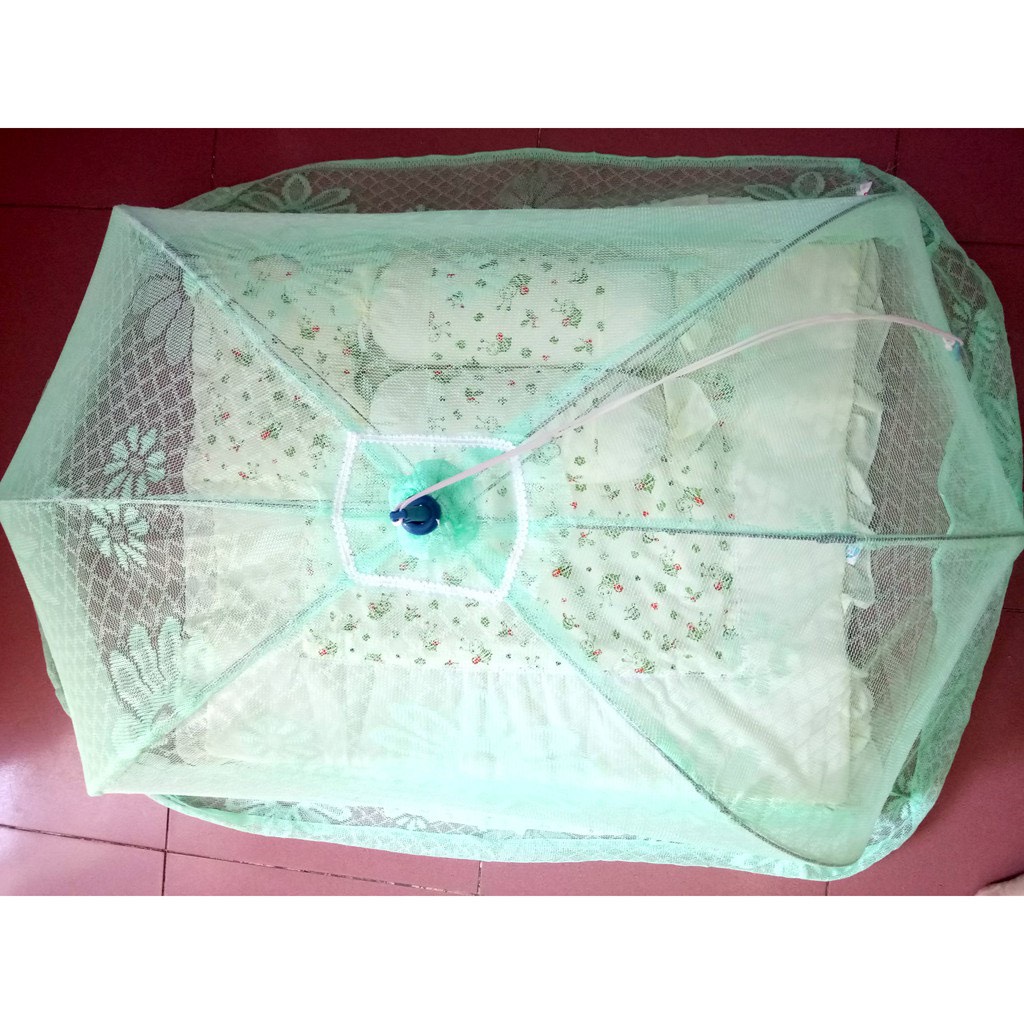 Mùng chụp ren BB cho bé