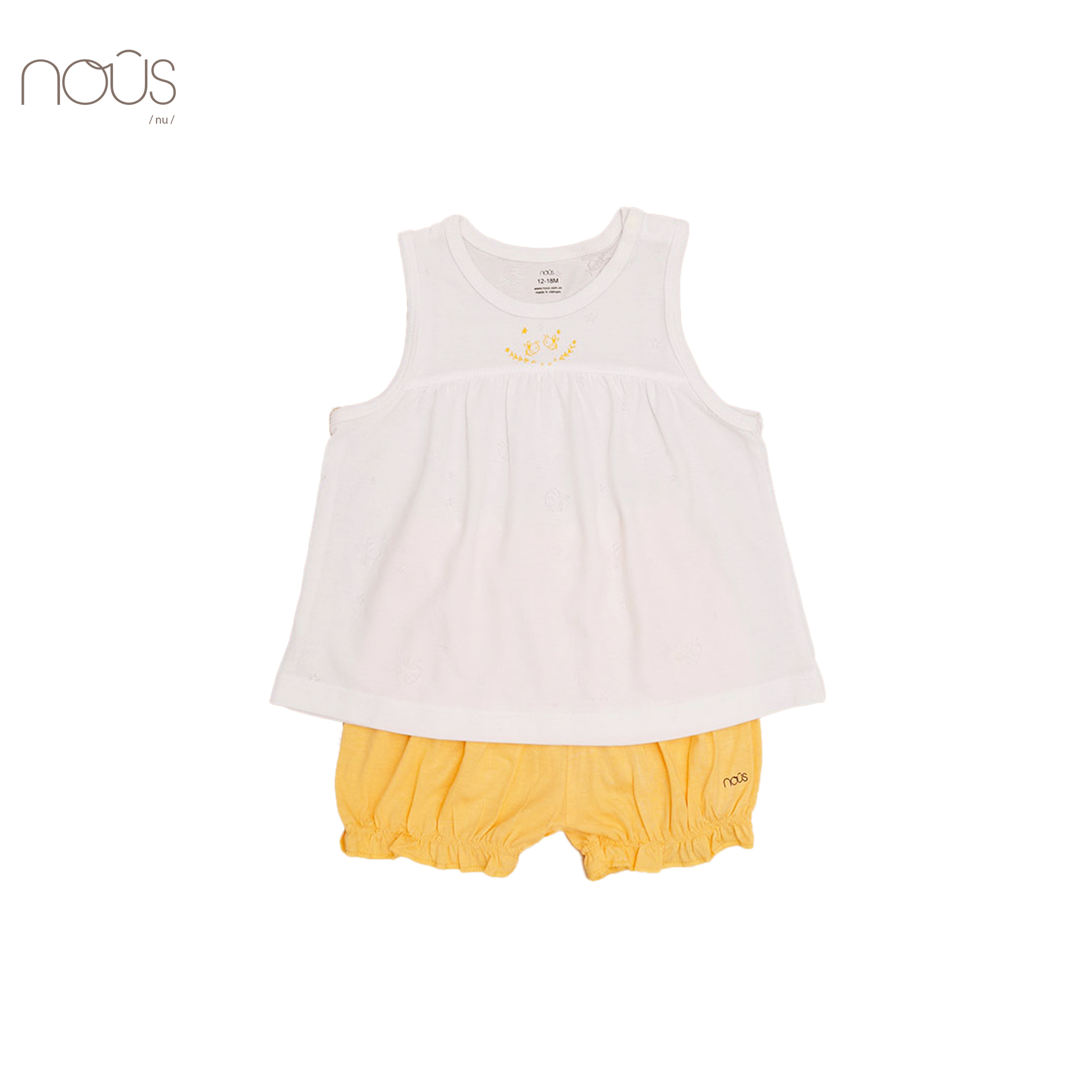 Bộ ba lỗ trắng vàng hình con ong