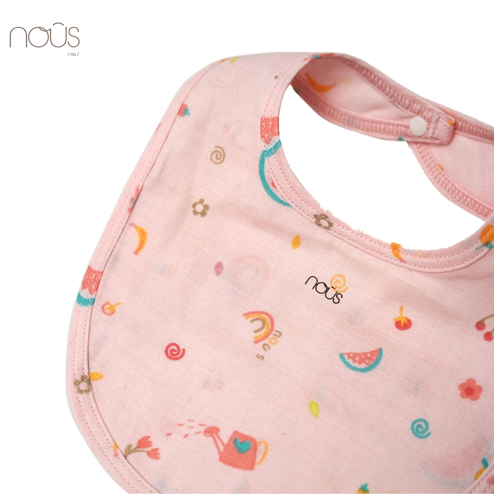 Yếm hồng hình trái cây