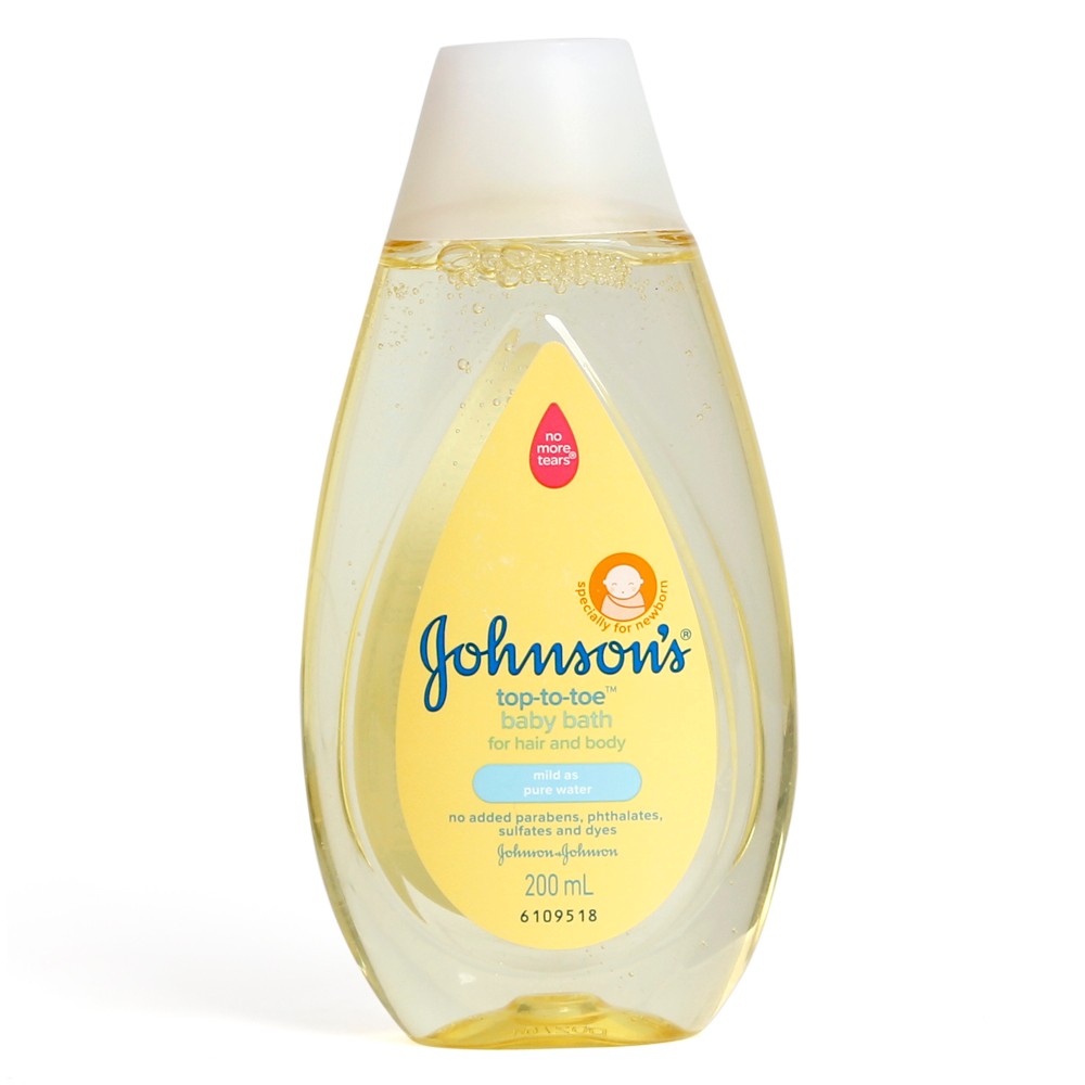 Sữa tắm gội toàn thân Johnson's ® Top-To-Toe Hair & Body Baby Bath