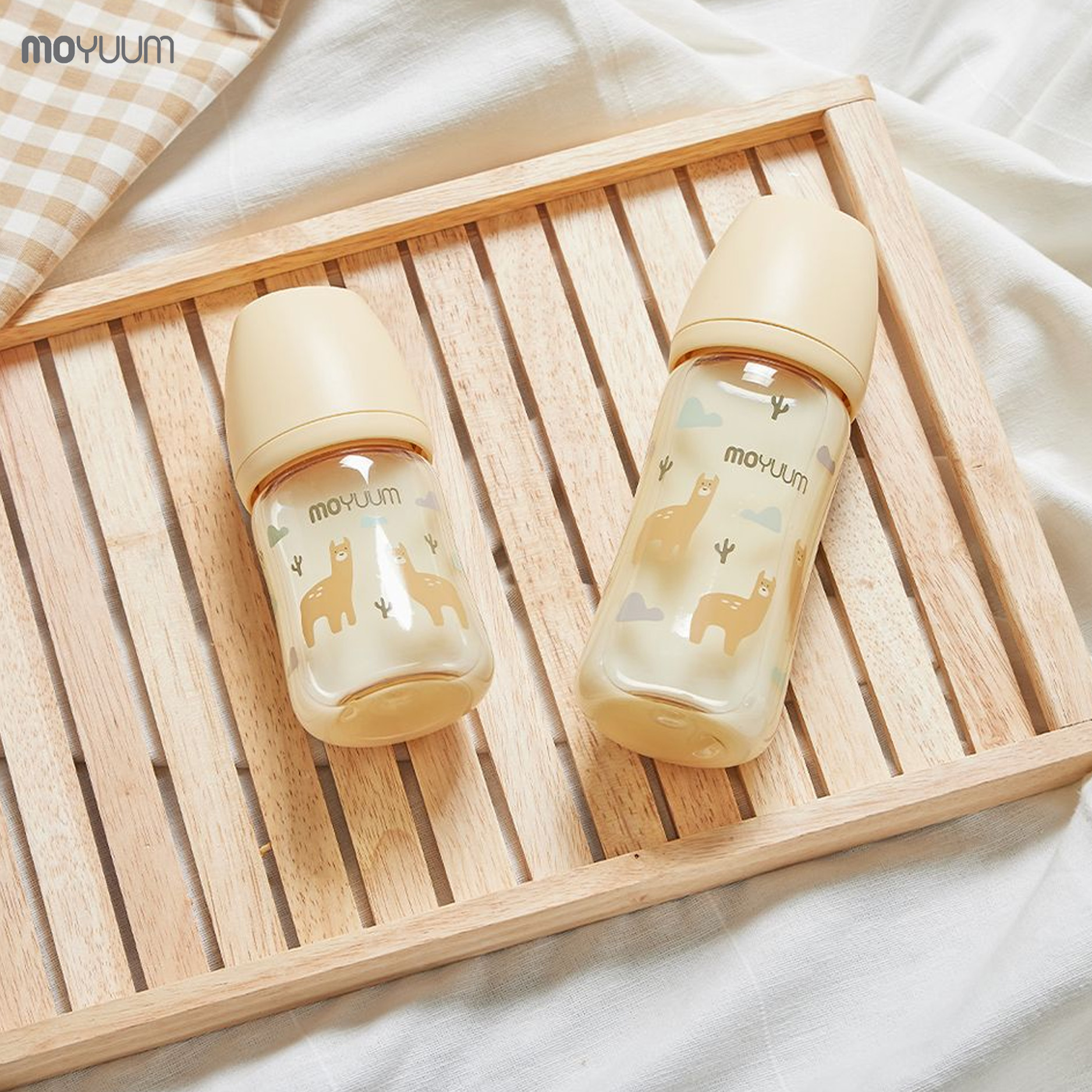 Bình sữa Moyuum Hàn Quốc cao cấp PPSU 170ml (Bình lạc đà)