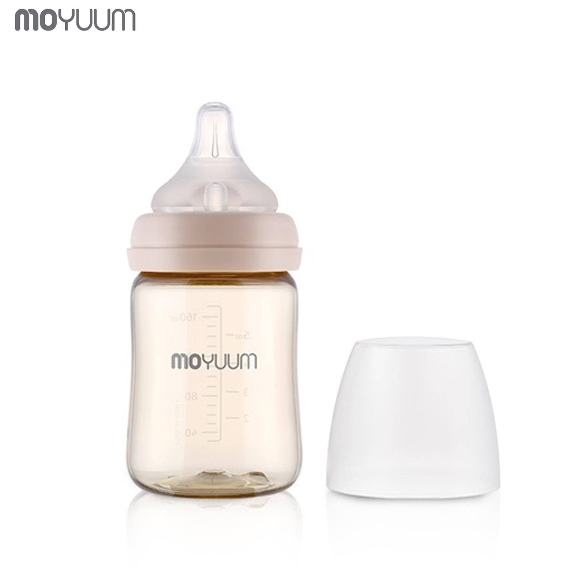 Bình sữa Moyuum Hàn Quốc thế hệ 3 Premium PPSU 170ml (Bình trơn)