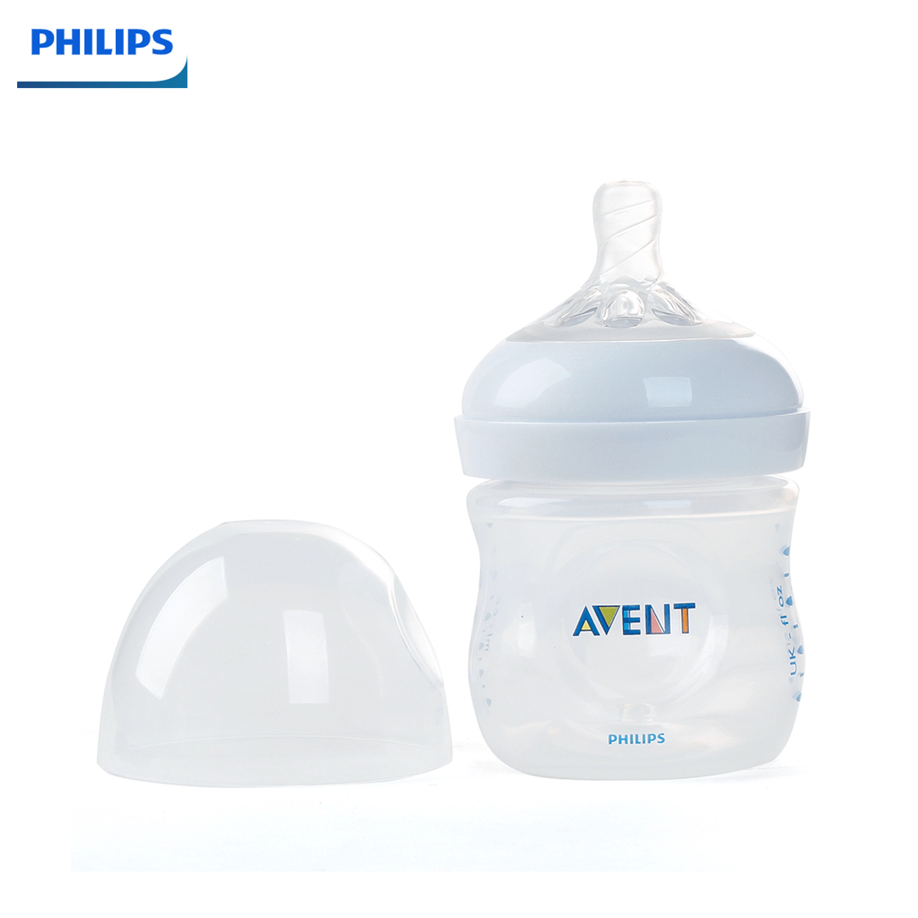 Bình sữa Philips Avent Nature 125ml bằng nhựa, không BPA (SCF690.13)