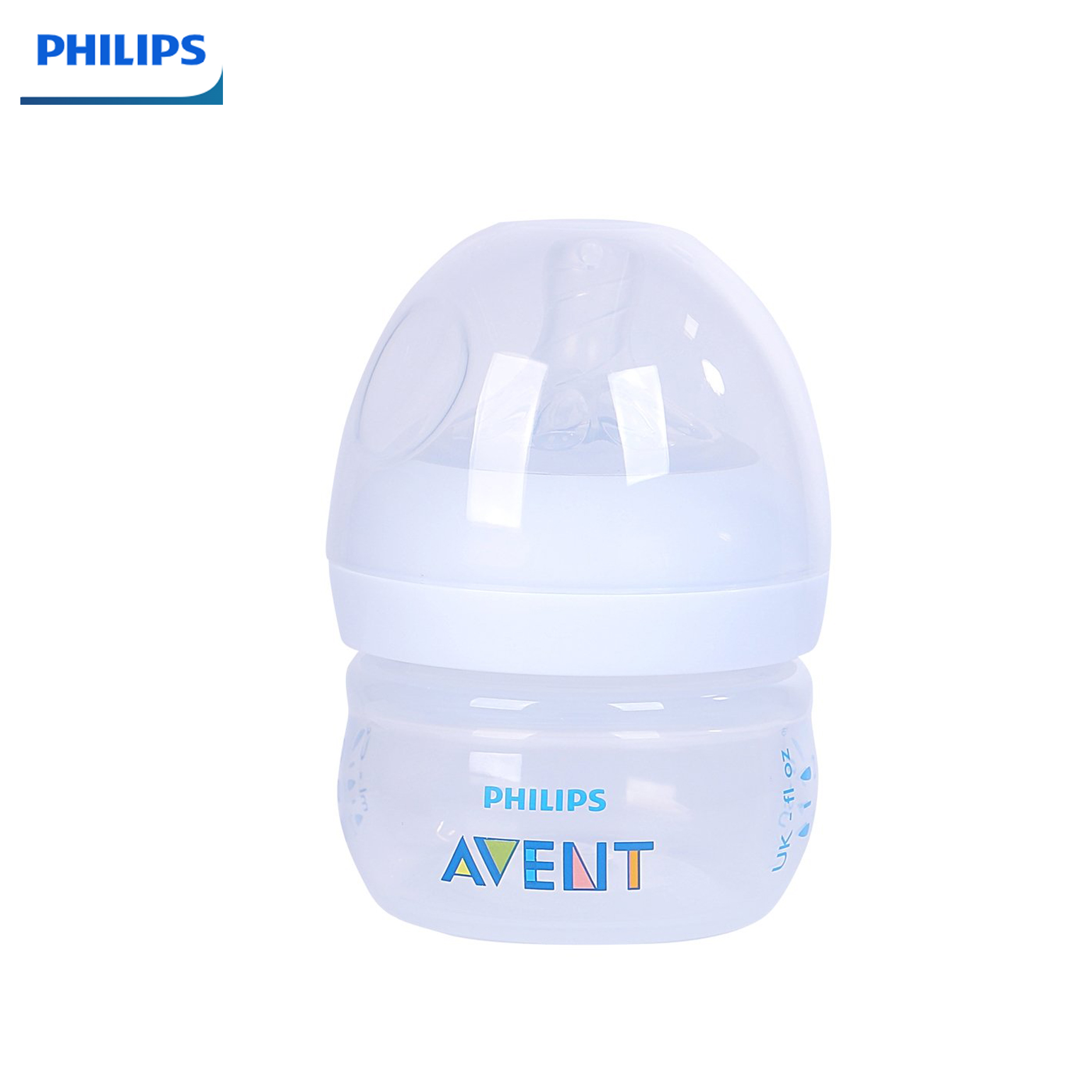 Bình sữa Philips Avent Nature 60ml bằng nhựa, không BPA 0M+ (SCF039.17)