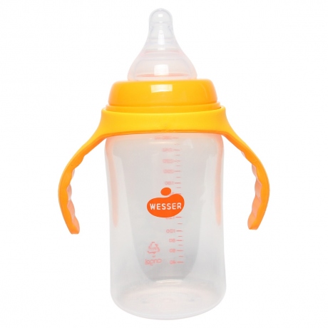 Bình sữa Wesser cổ rộng nhựa PP 260ml