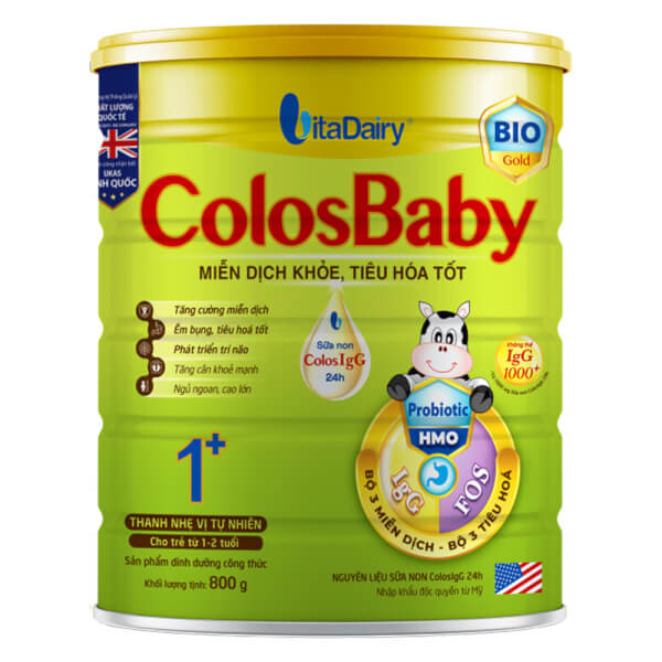 Sữa ColosBaby Bio Gold 1+ (1-2 tuổi)