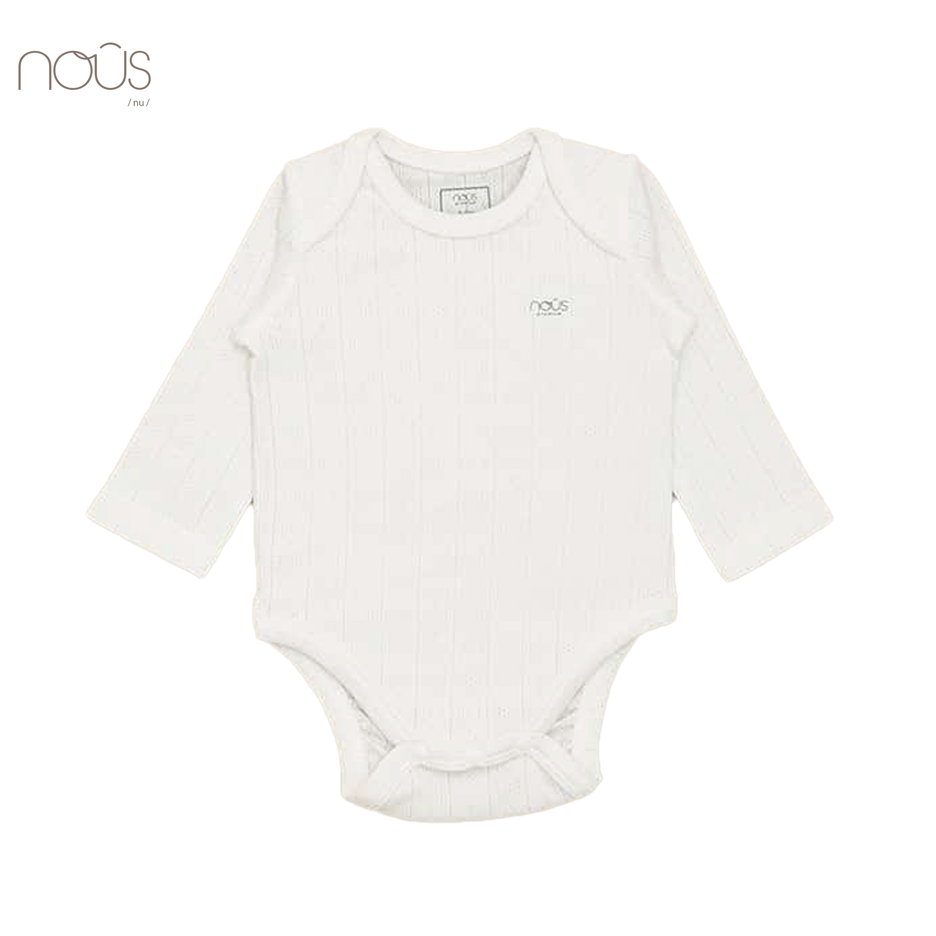 Bộ Bodysuit dài tay hồng trắng - Set 2 bộ