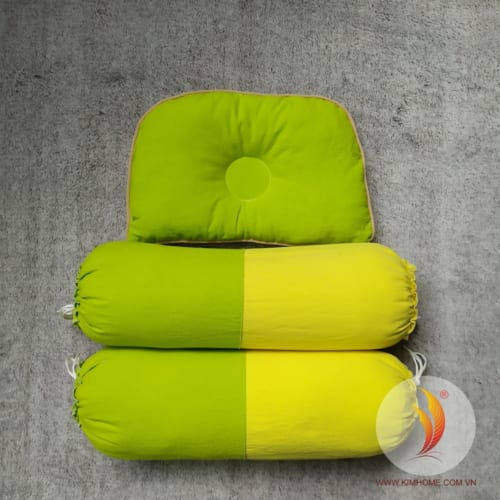 Set nệm gối sơ sinh Kim Home