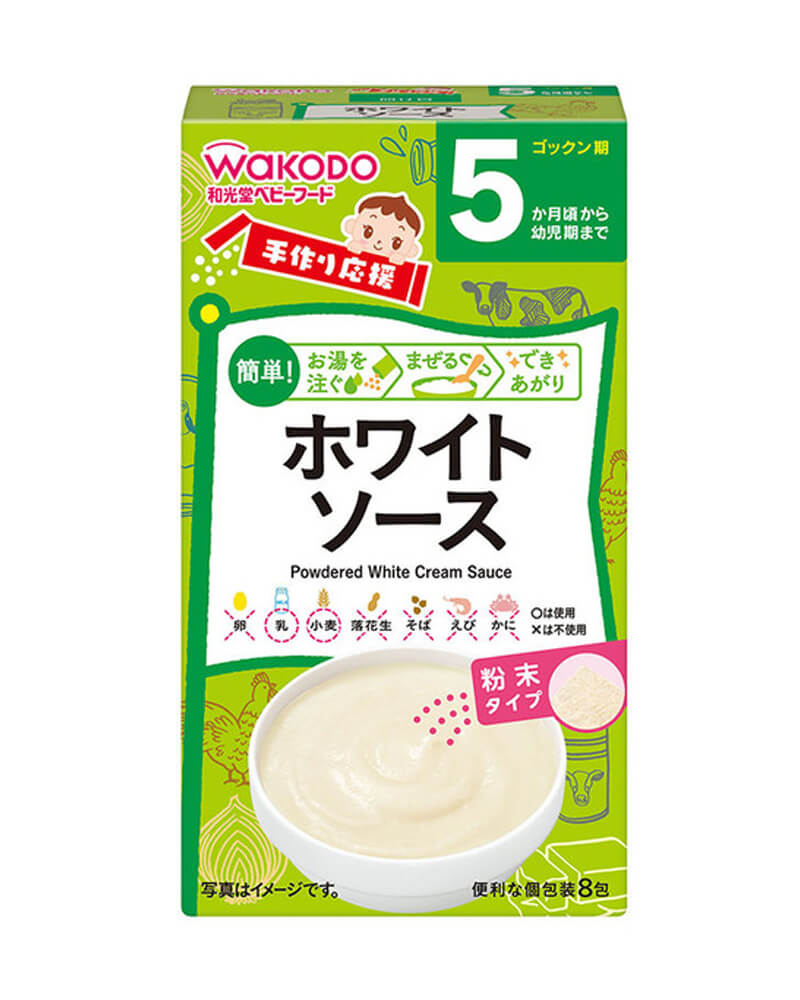 Bột ăn dặm Wakodo Nhật vị gà, phô mai (5 tháng)