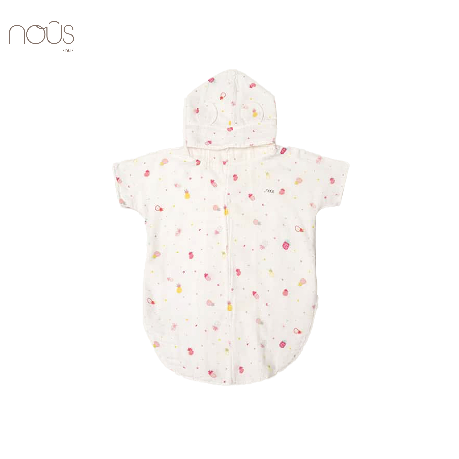 Áo choàng tắm baby hình hoa quả