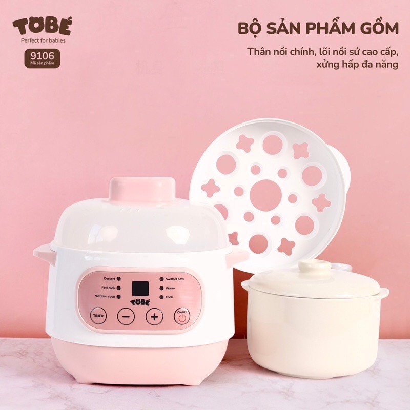 Nồi nấu cháo chậm Tobé