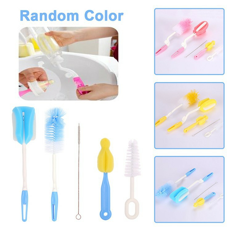 Bộ cọ rửa bình sửa mút và cước Moonship (5 chí tiết)