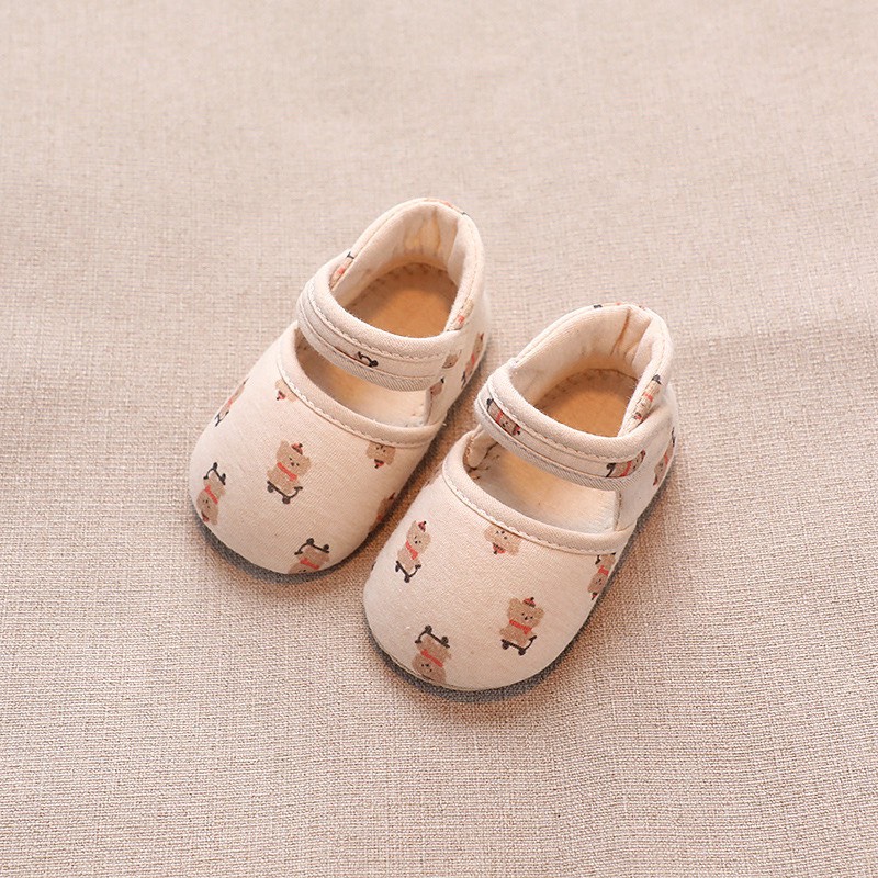 Giày cotton êm mềm phong cách Hàn Quốc