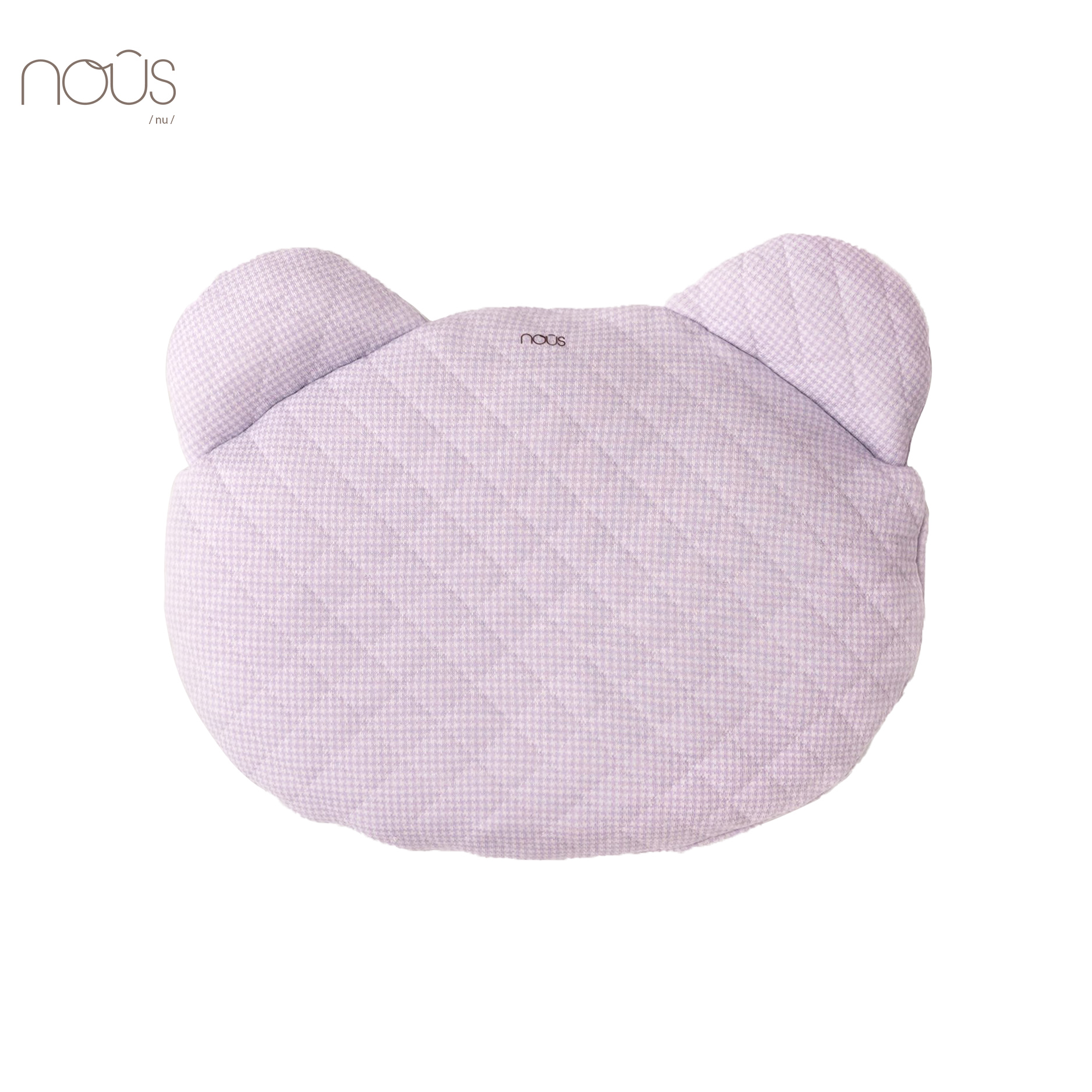 Gối bông hình gấu tím