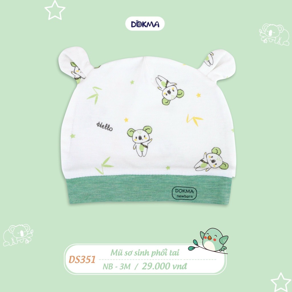 Mũ bo phối tai Dokma - DS351